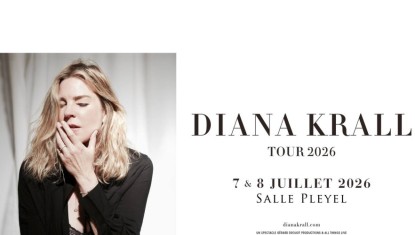 DIANA KRALL en concert les 7 et 8 juillet à la SallePleyel